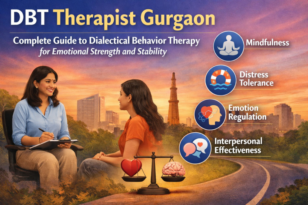 DBT Therapist Gurgaon: Complete Guide to Dialectical Behavior Therapy for Emotional Strength and Stability