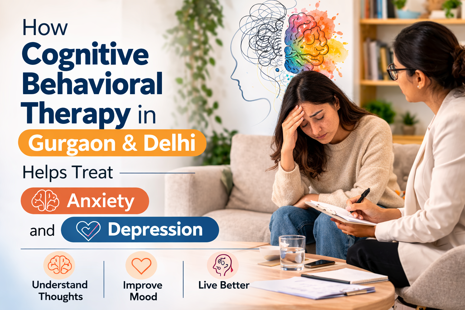 Cognitive behavioral therapy in Gurgaon and Delhi